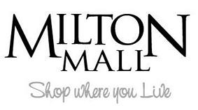 Milton Mall Black & White Logo